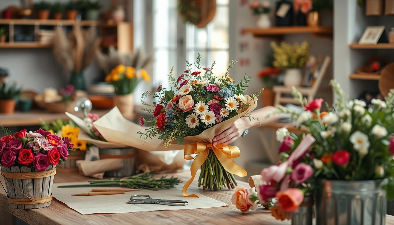 Fresh flowers for Shuakhevi
